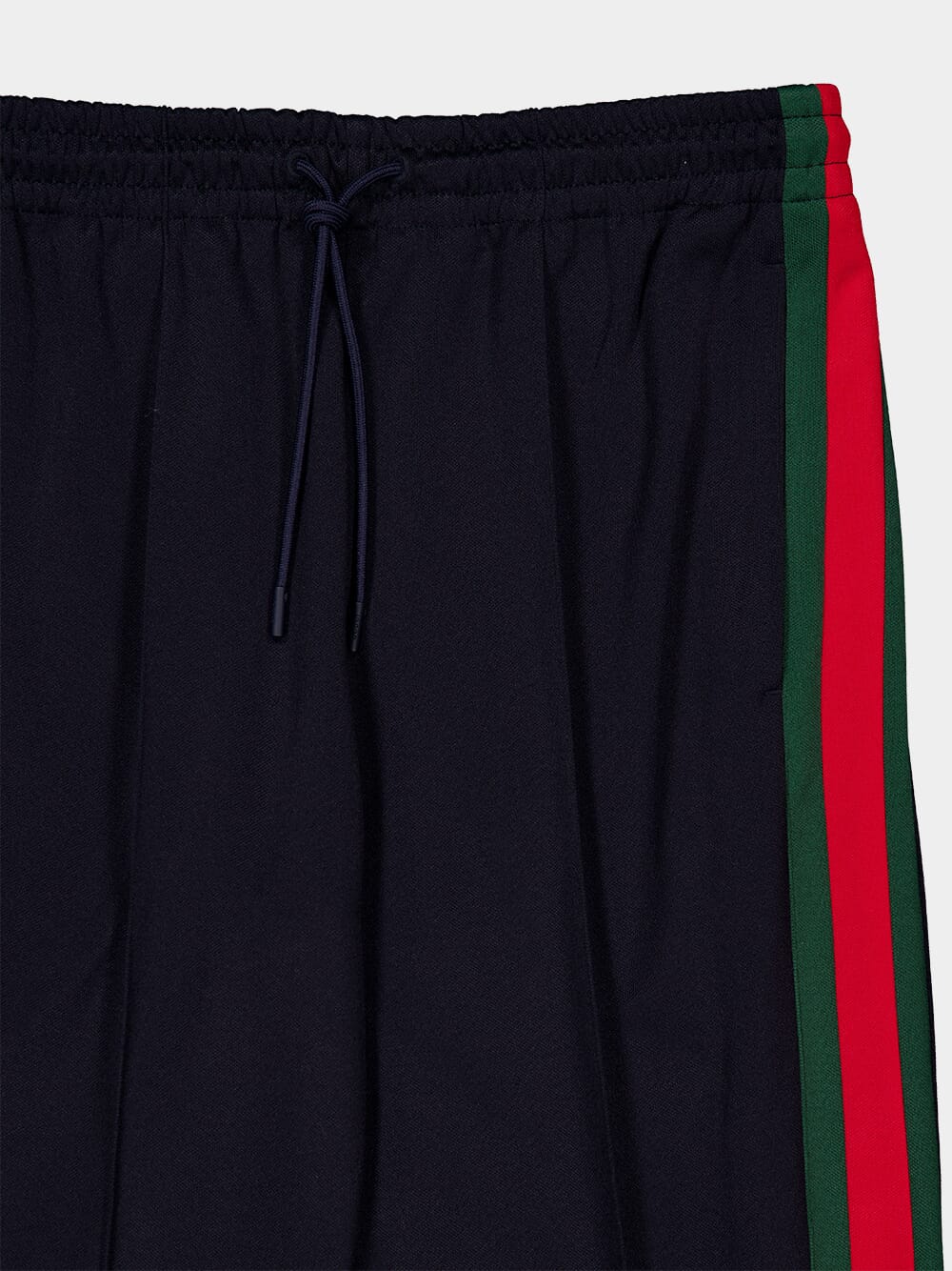 Dark Blue Technical Jersey Sportswear Trousers with Web - Image 3