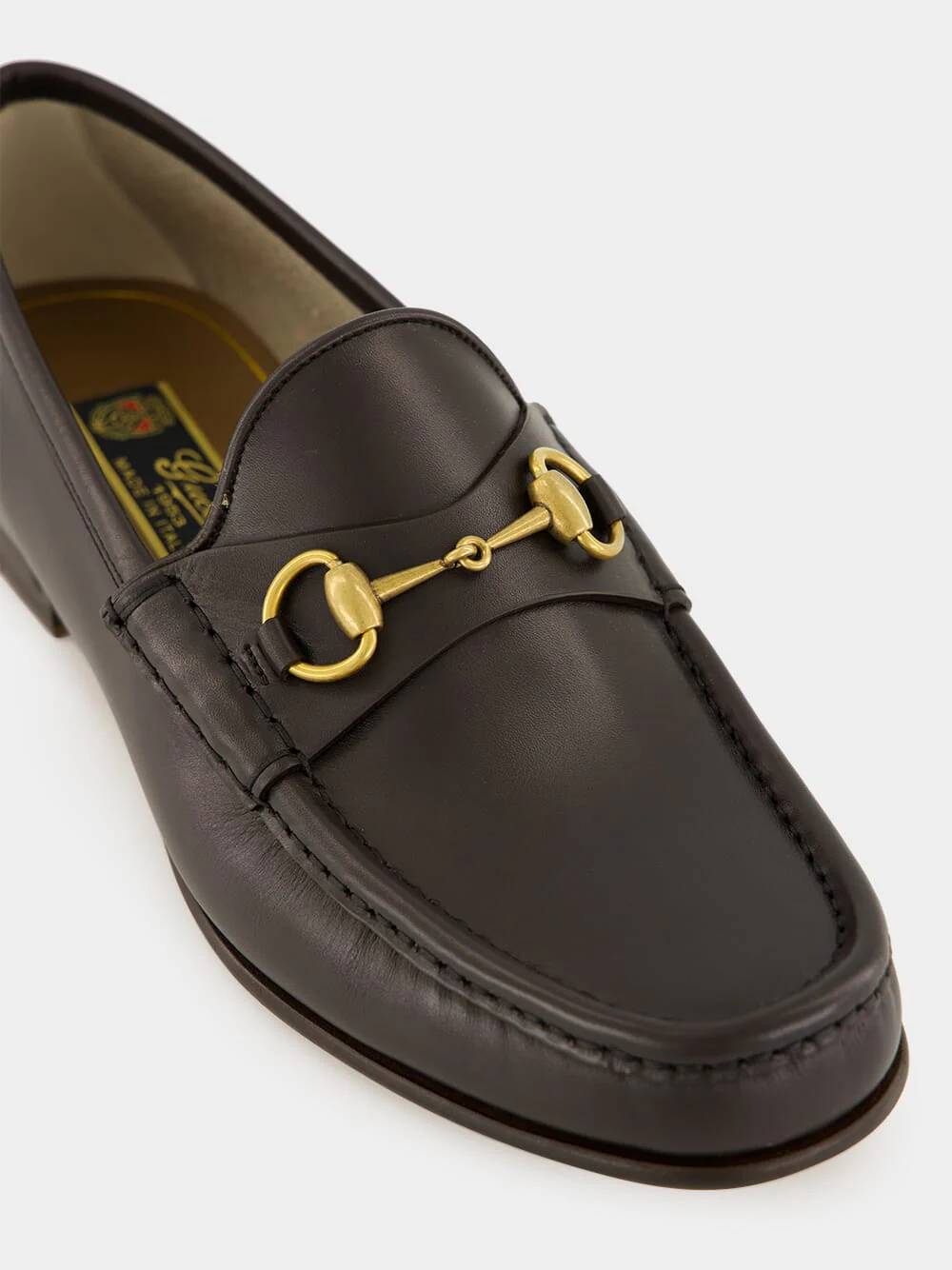 Dark Brown Leather Horsebit 1953 Loafers - Image 6