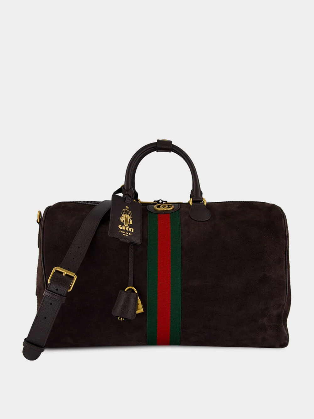 Dark Brown Savoy Medium Duffle Bag