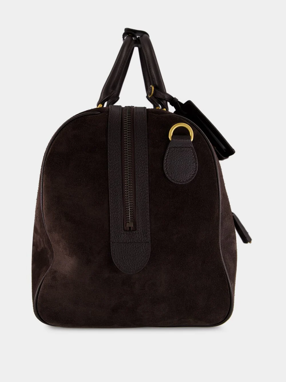 Dark Brown Savoy Medium Duffle Bag - Image 4