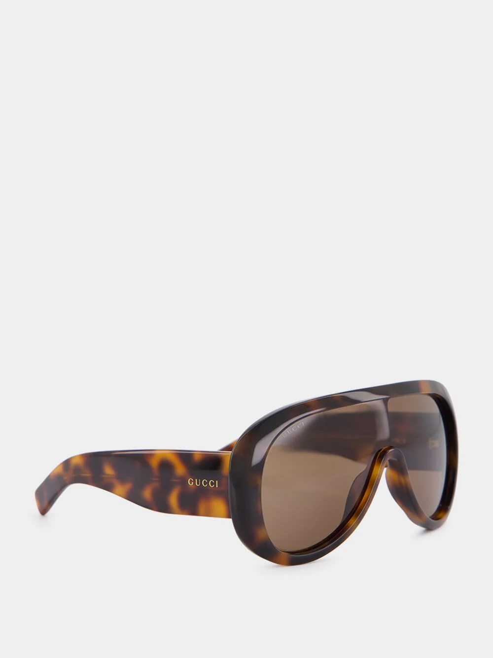 Dark Brown Tortoiseshell Frame Sunglasses - Image 2