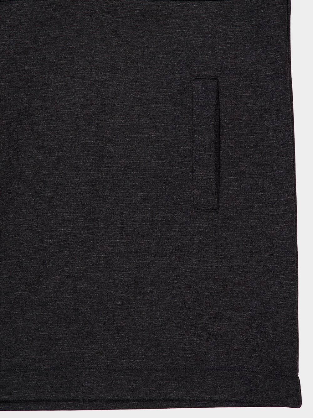 Dark Grey Mini Zip Dress - Image 4