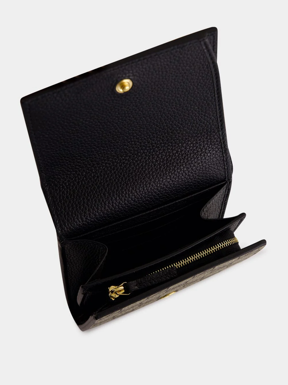 Ebony and Black GG Marmont Mini Wallet - Image 3