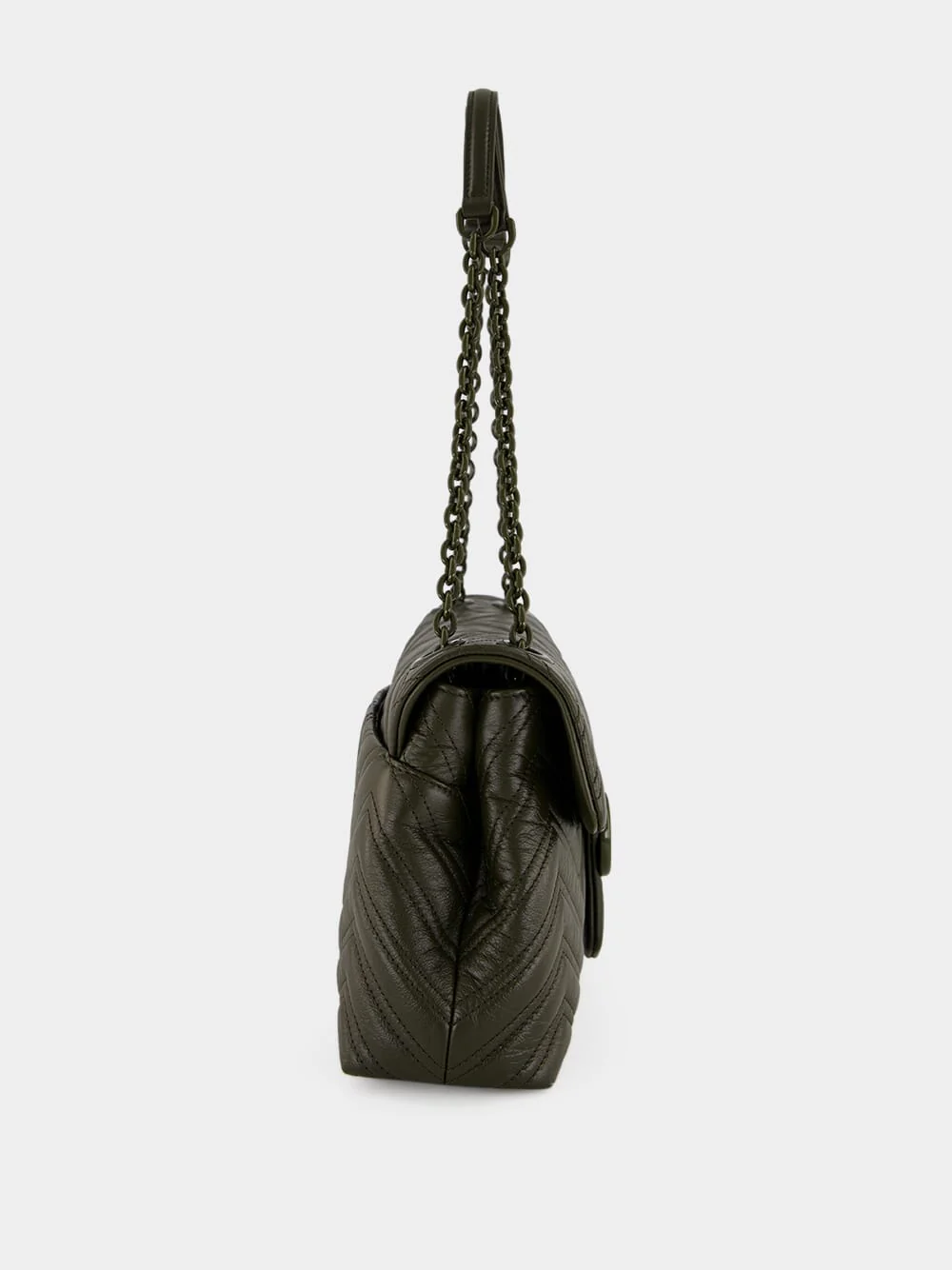 Forest Green GG Marmont Medium Bag - Image 4