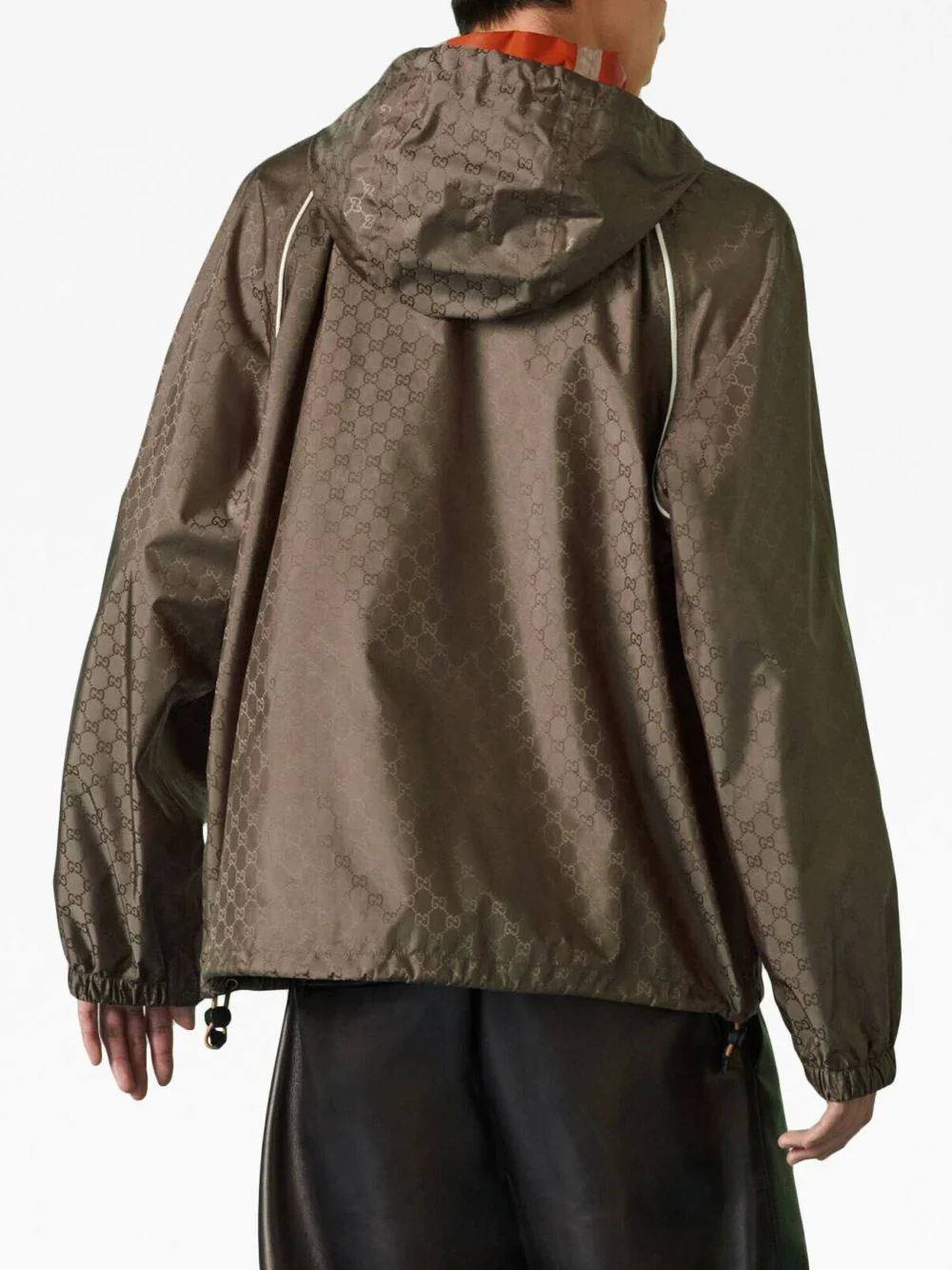 GG Fabric Hood Jacket - Image 4