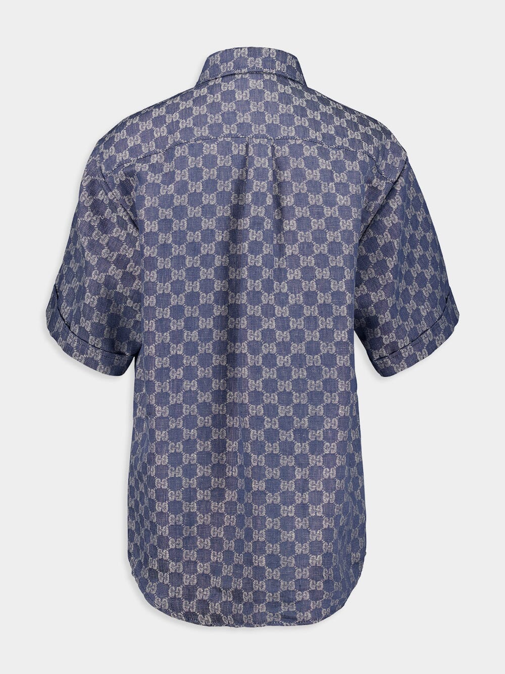 GG Linen Jacquard Shirt - Image 3