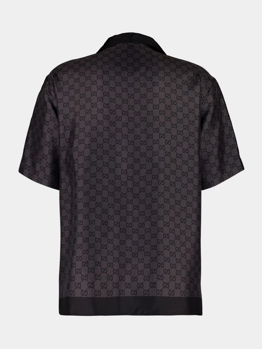 GG Silk Twill Bowling Shirt - Image 2