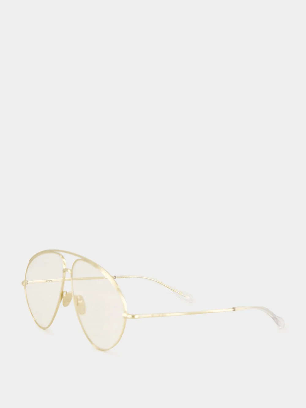 Gold Aviator Optical Sunglasses - Image 3