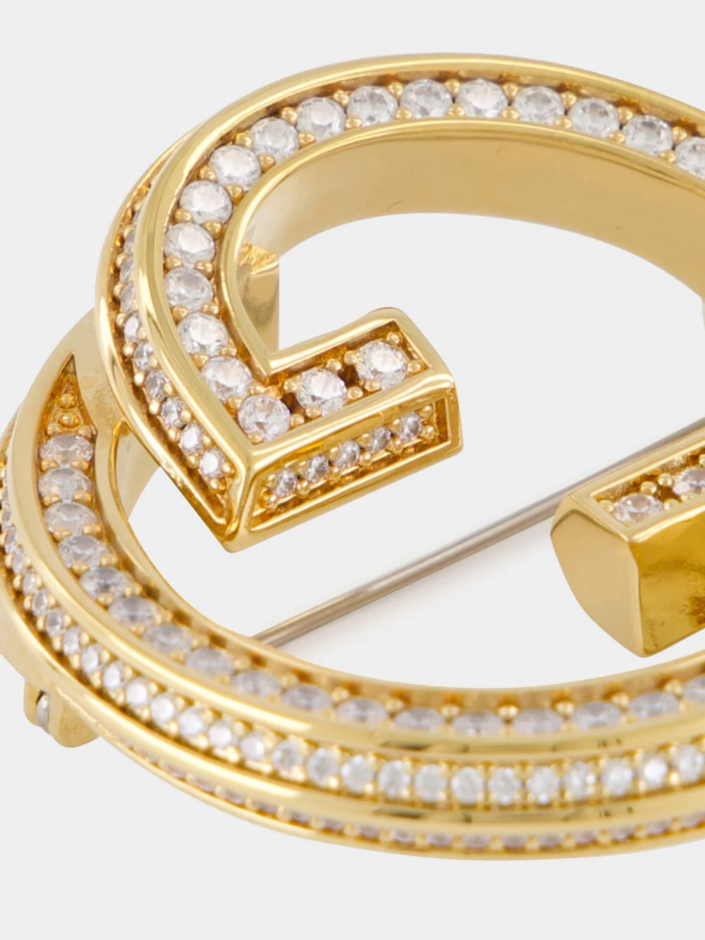 Gold Blondie Crystal Brooch - Image 4