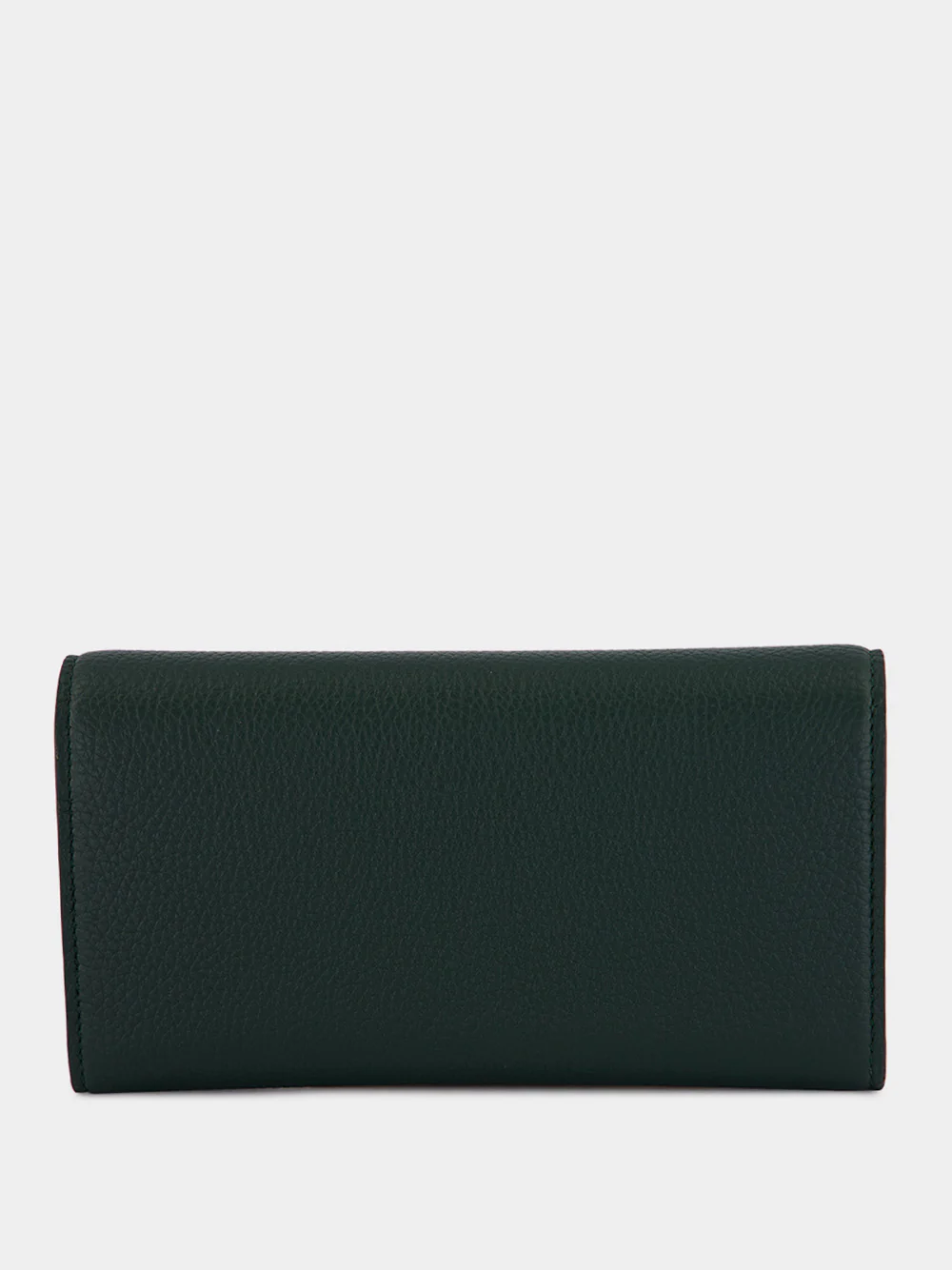 Green Half Horsebit Leather Continental Wallet - Image 2