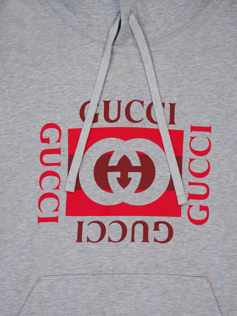 Grey Mélange Interlocking G Sweatshirt - Image 3