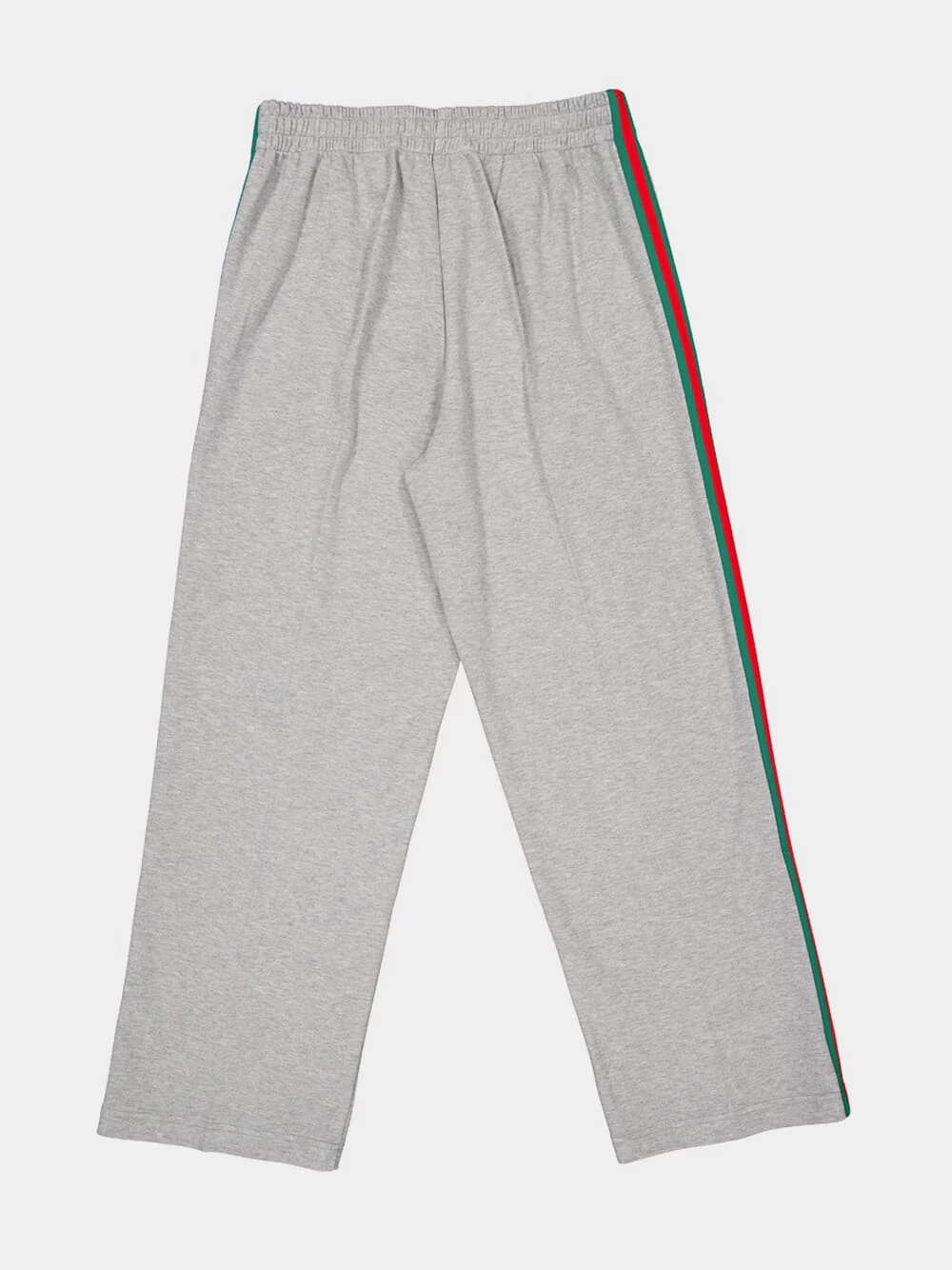 Grey Mélange Sportswear Trousers - Image 6