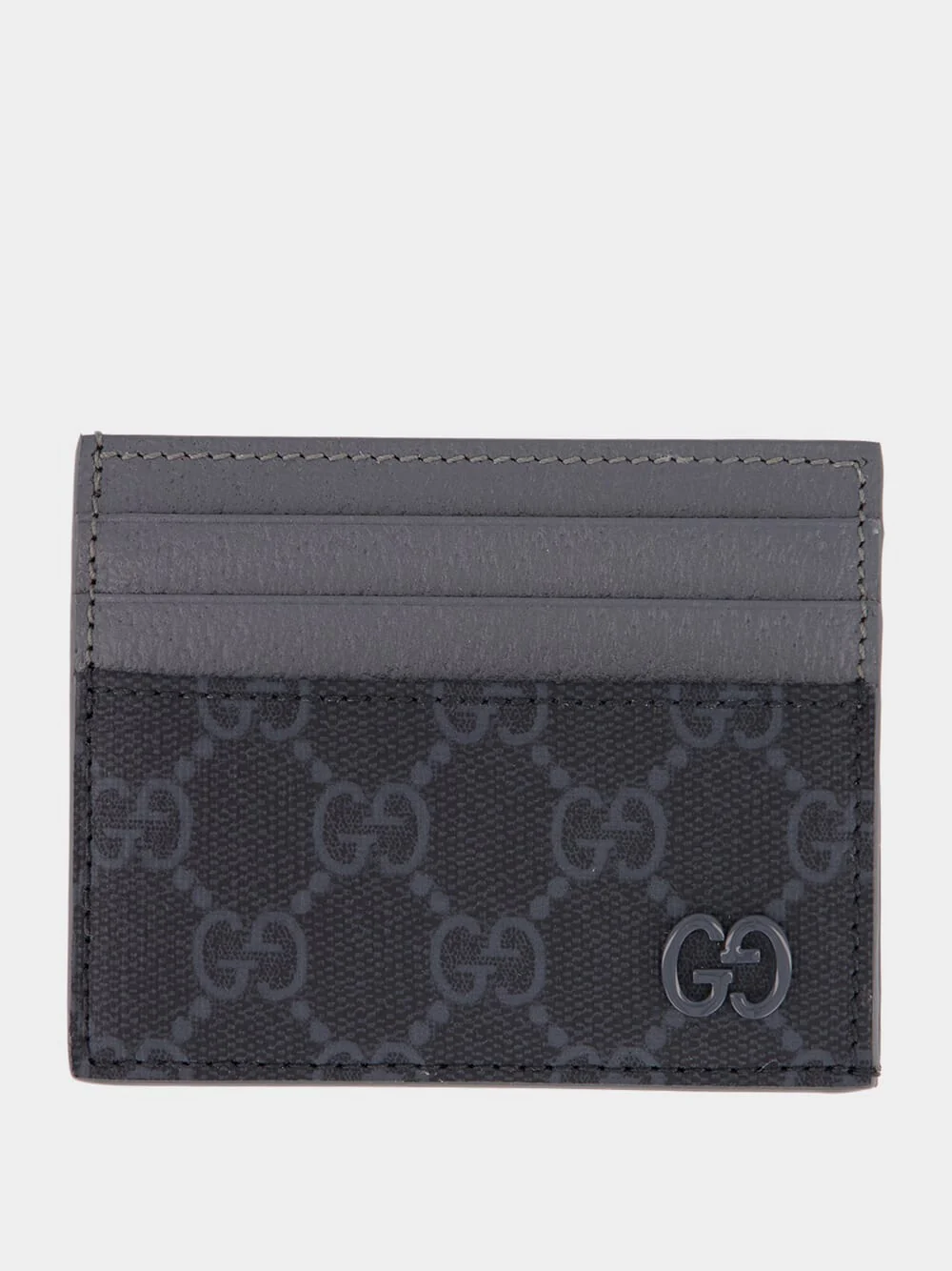 Grey Trim GG Supreme Card Holder