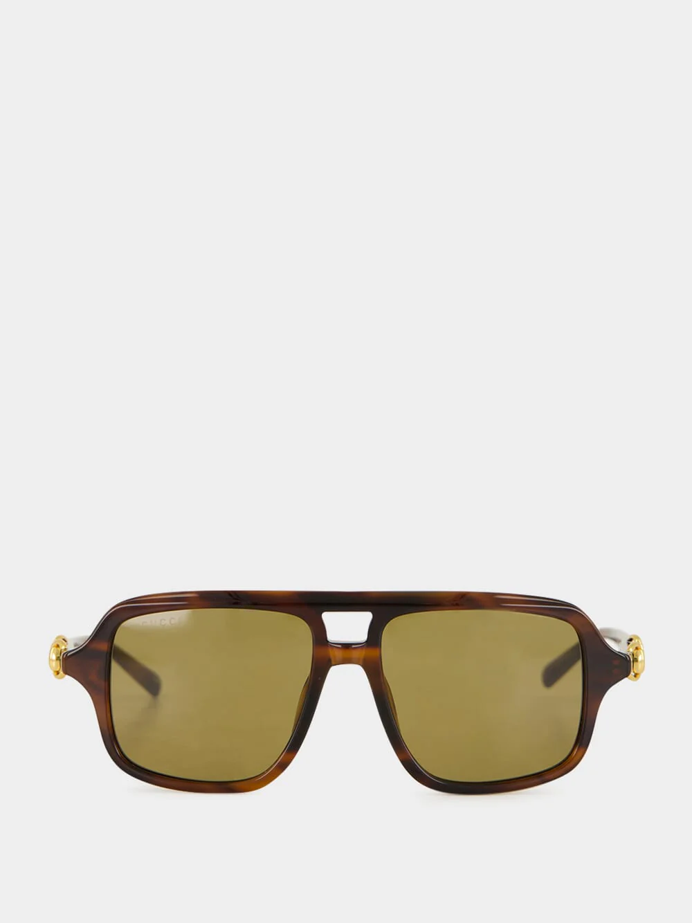 Havana Brown Navigator Sunglasses