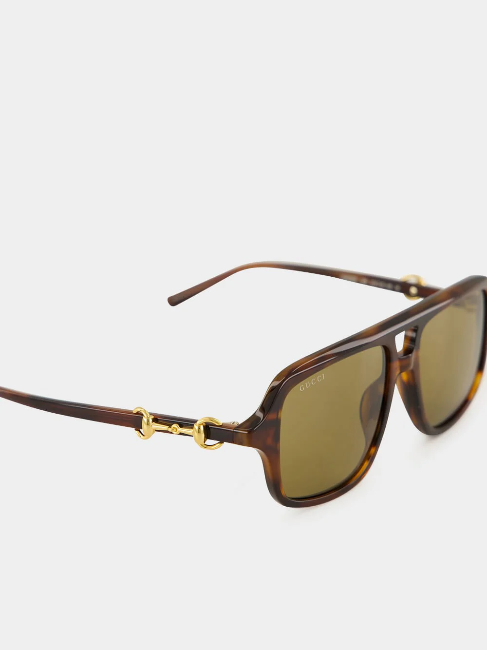 Havana Brown Navigator Sunglasses - Image 4