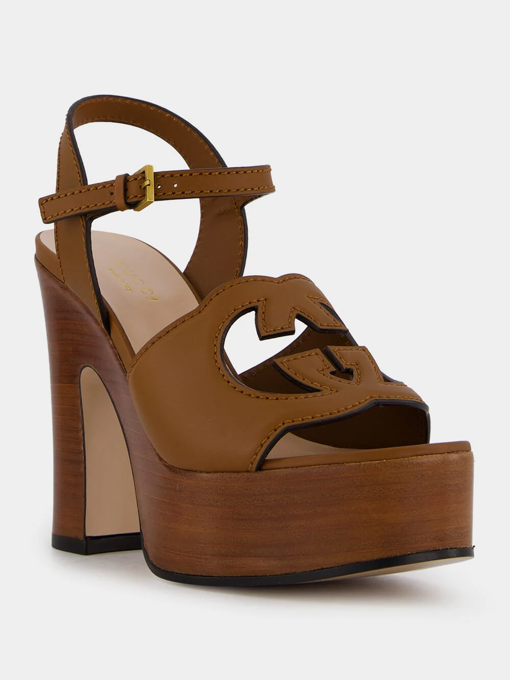 Interlocking G 110mm High Sandals - Image 2