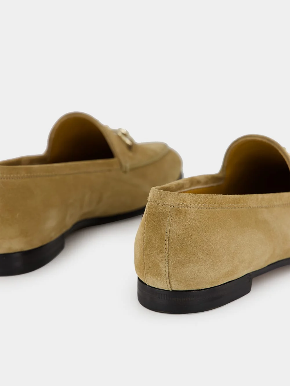 Light Beige Suede Jordaan Loafers - Image 6