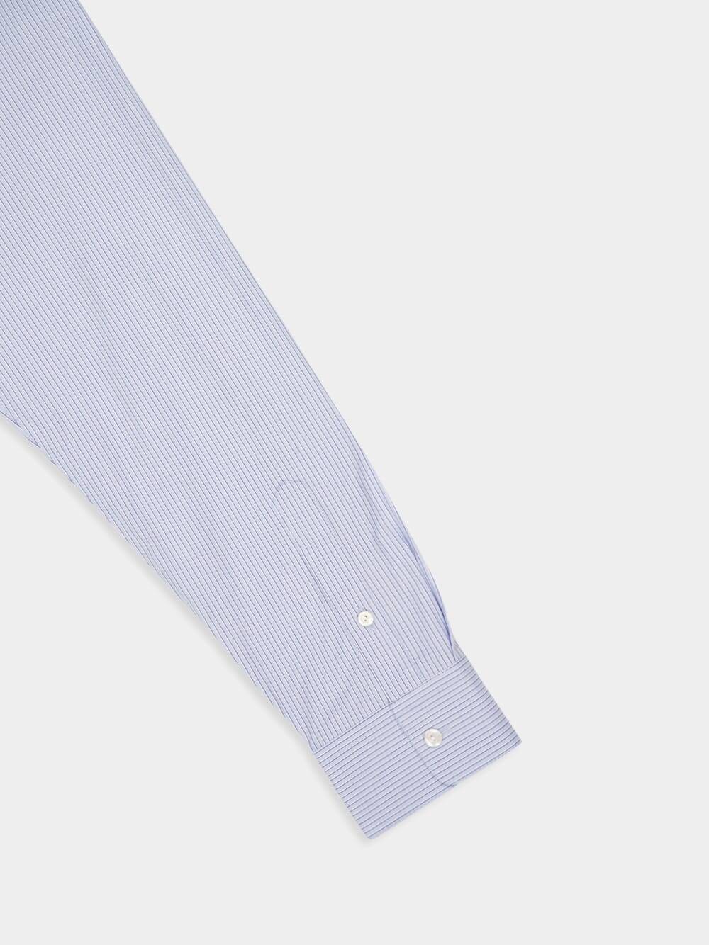 Light Blue Striped Men's Shirt - Image 4
