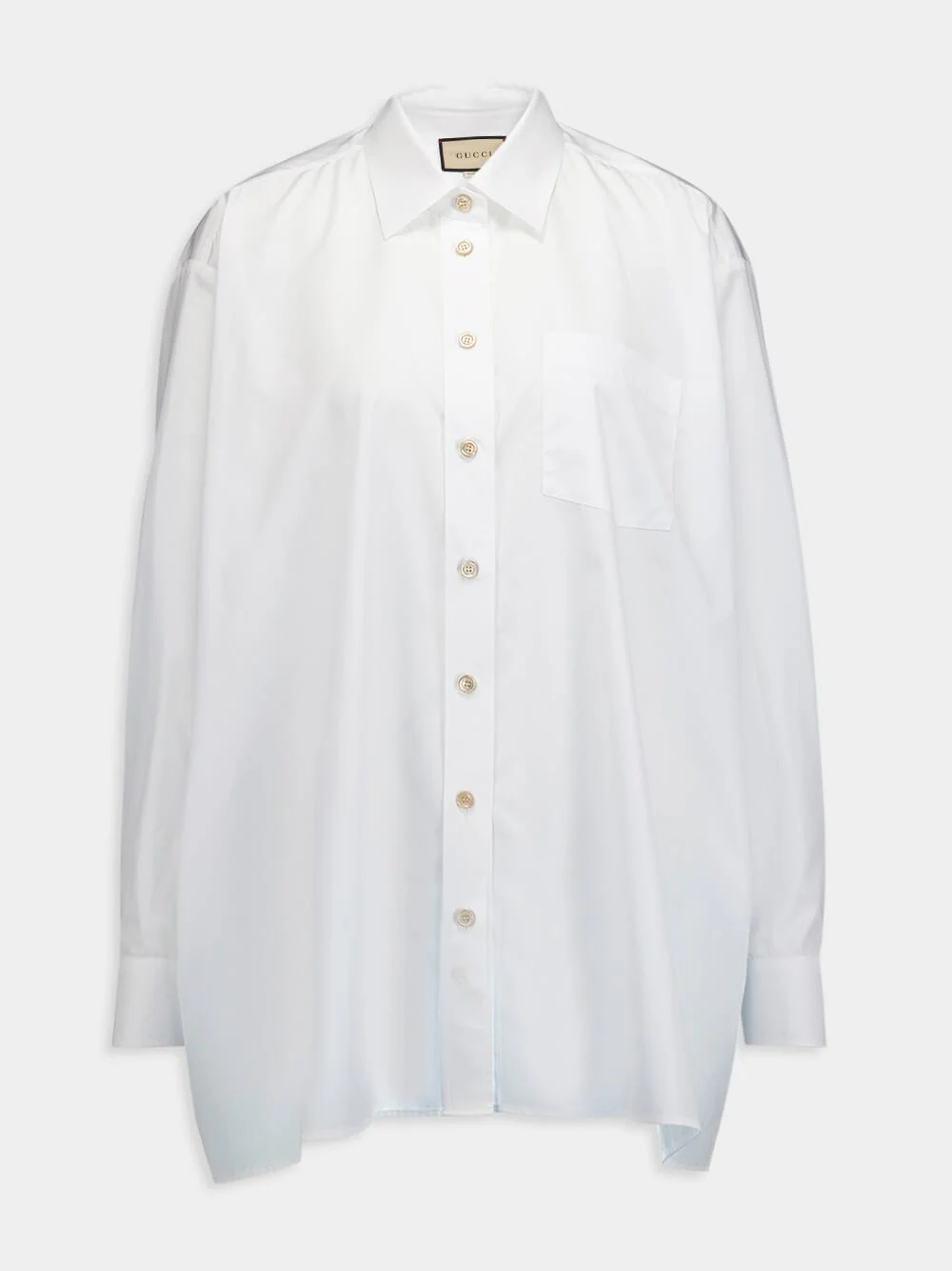 Logo-Embroidered Cotton Shirt - Image 2