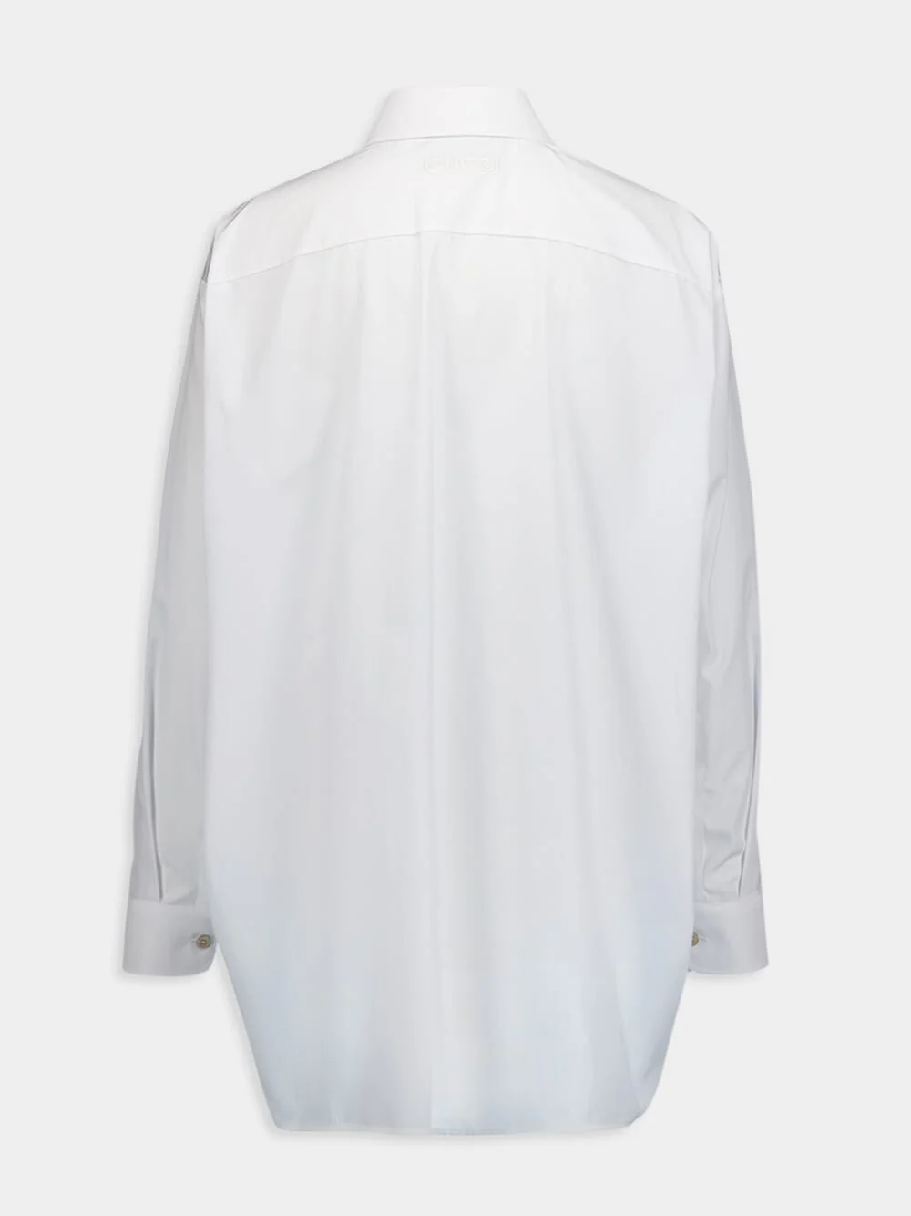 Logo-Embroidered Cotton Shirt - Image 3