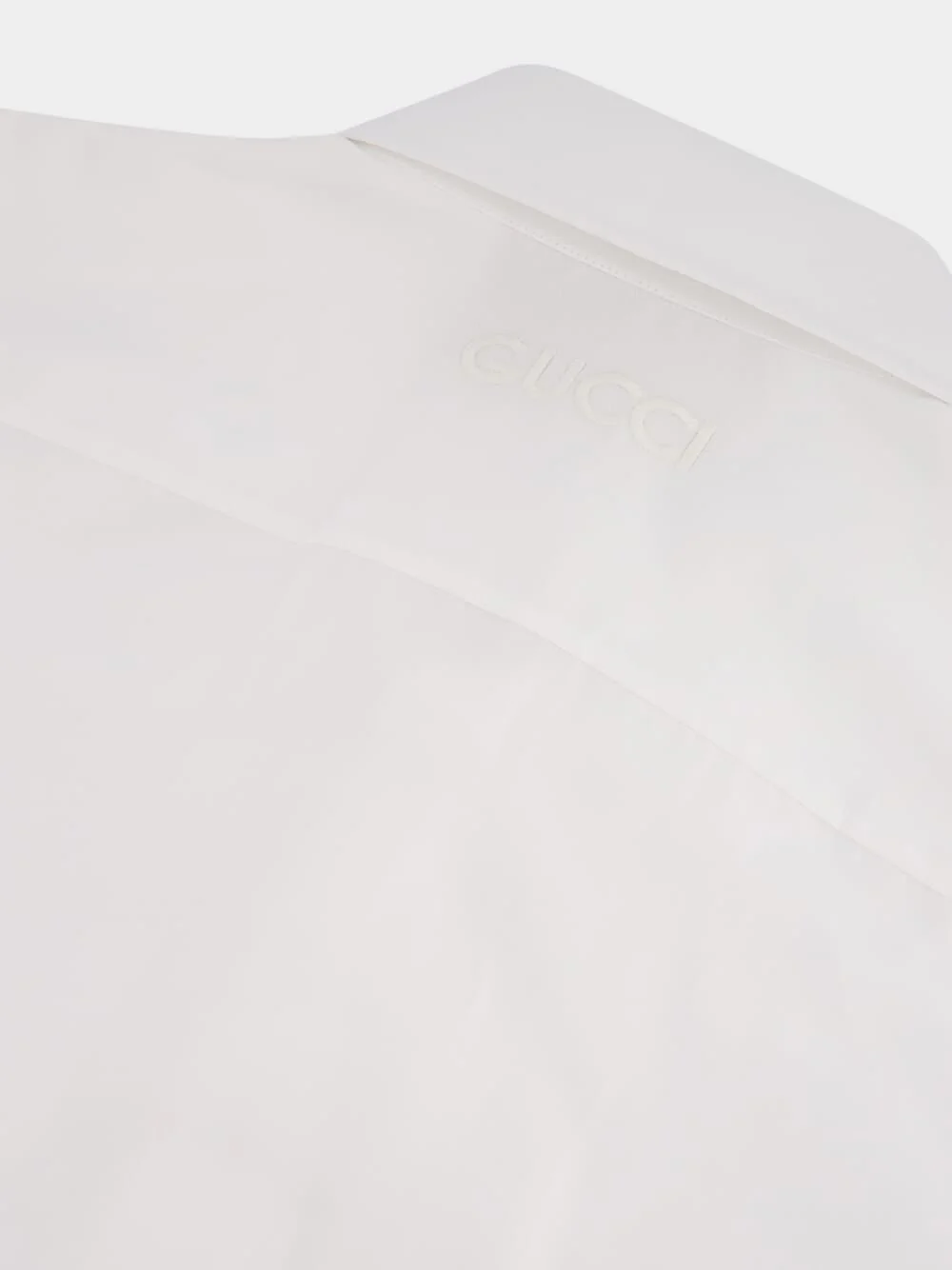 Logo-Embroidered Cotton Shirt - Image 6