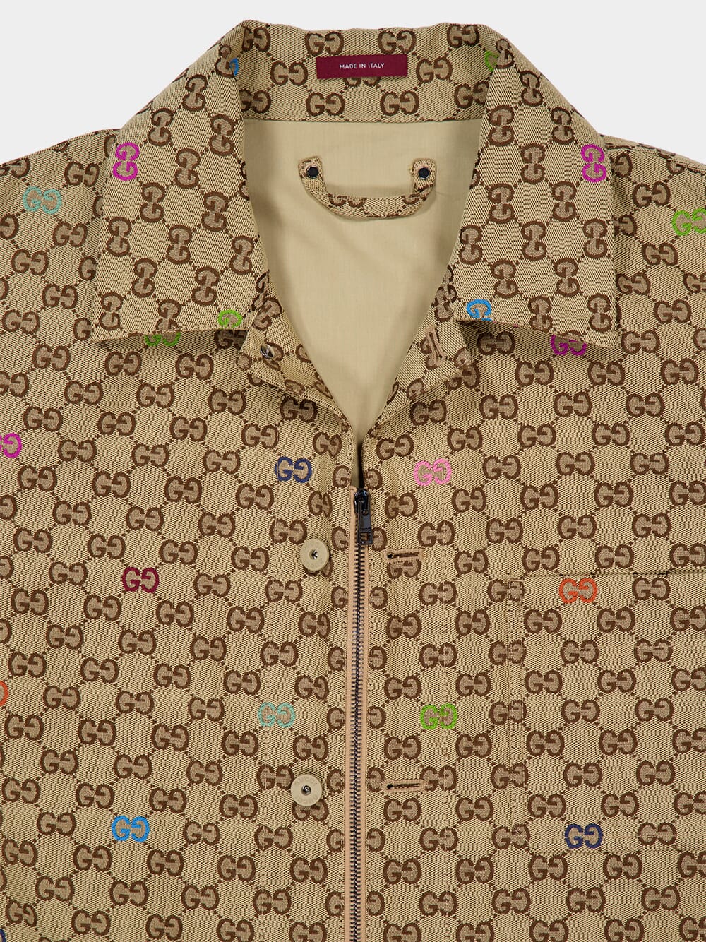 Multicolour GG Canvas Jacket - Image 3