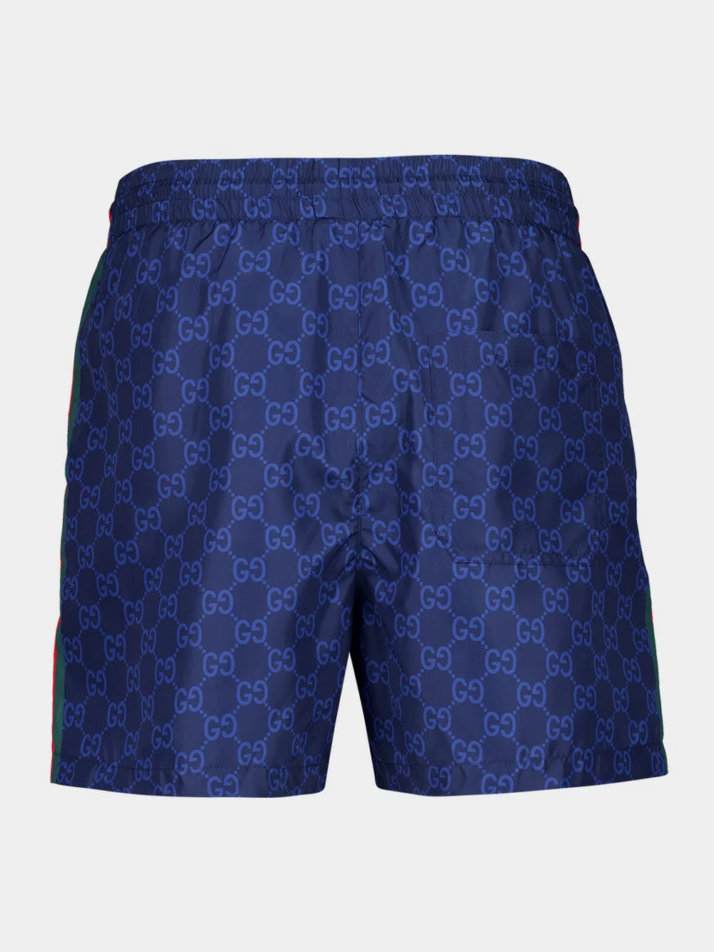 Navy Blue GG Swim Shorts Nylon - Image 2