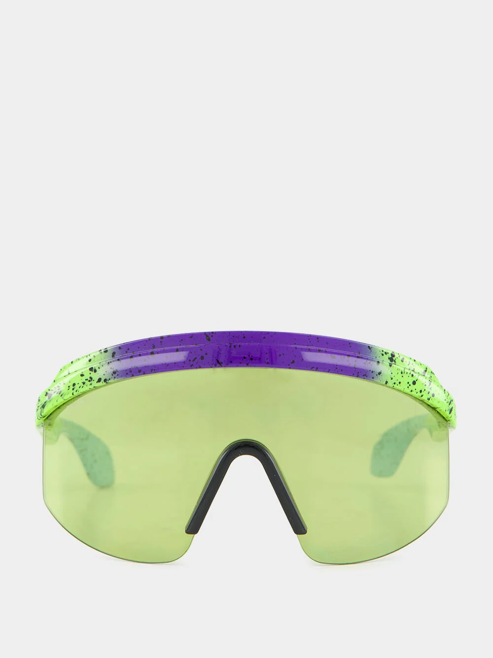 Oversize-Frame Logo-Embossed Sunglasses