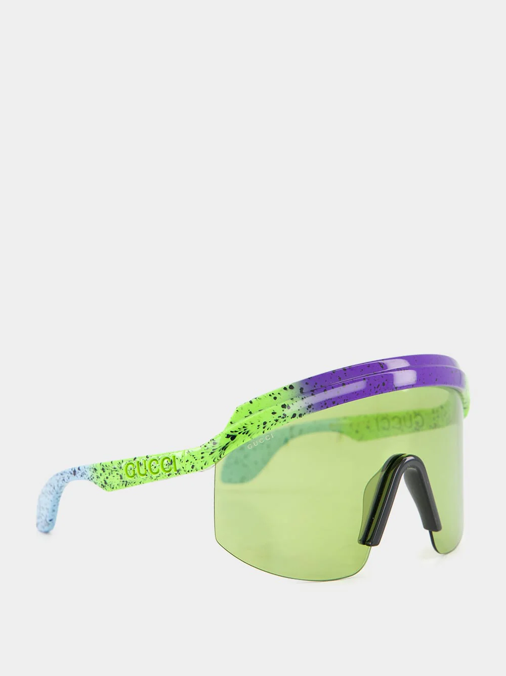 Oversize-Frame Logo-Embossed Sunglasses - Image 2