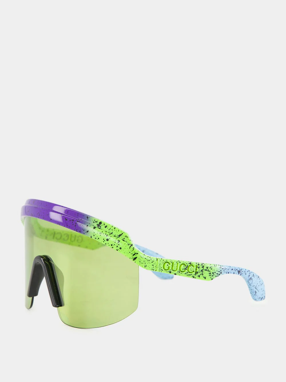 Oversize-Frame Logo-Embossed Sunglasses - Image 3