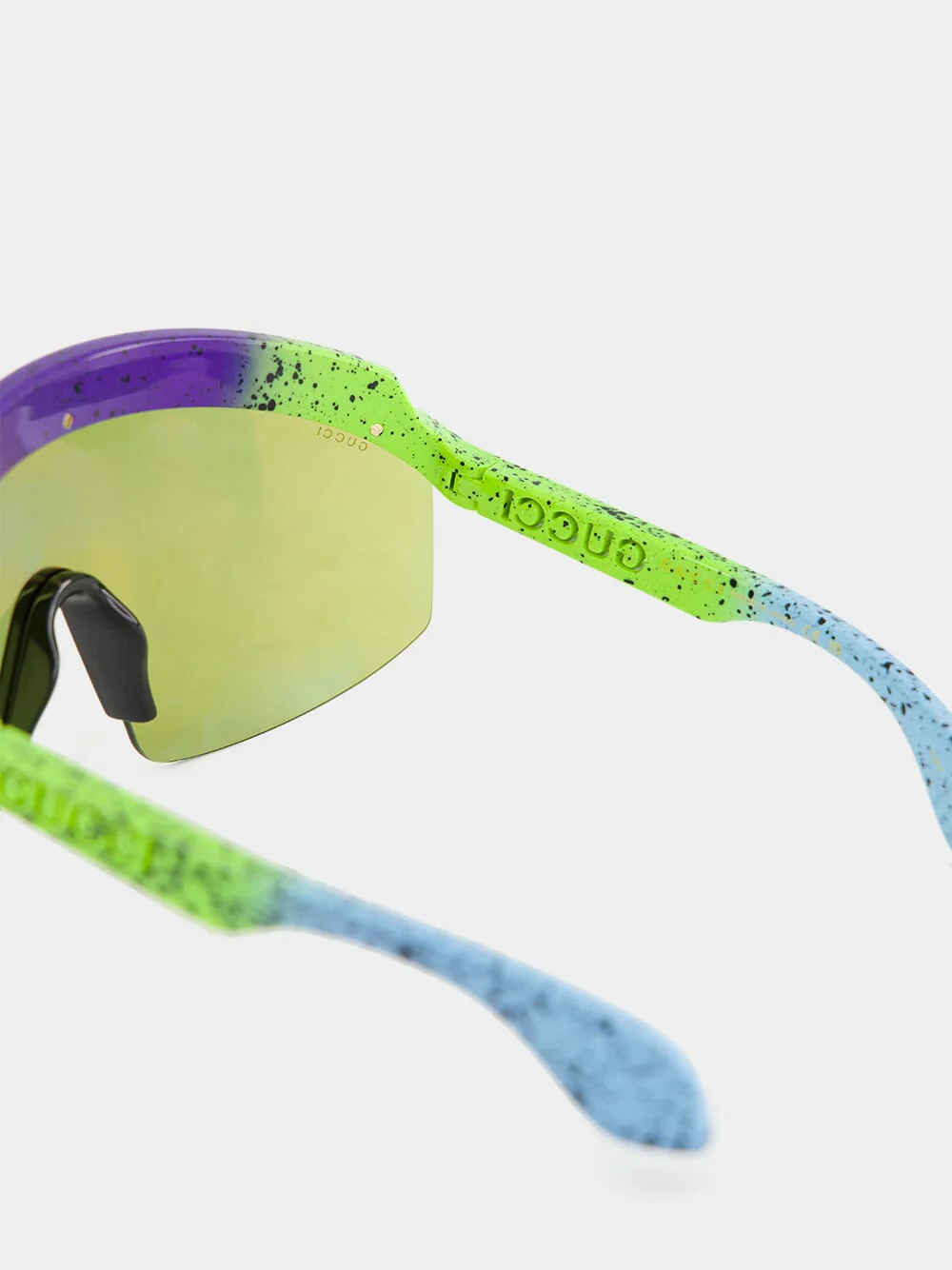 Oversize-Frame Logo-Embossed Sunglasses - Image 4