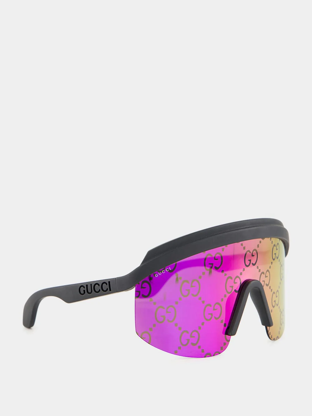 Oversize-Frame Logo-Embossed Sunglasses - Image 2