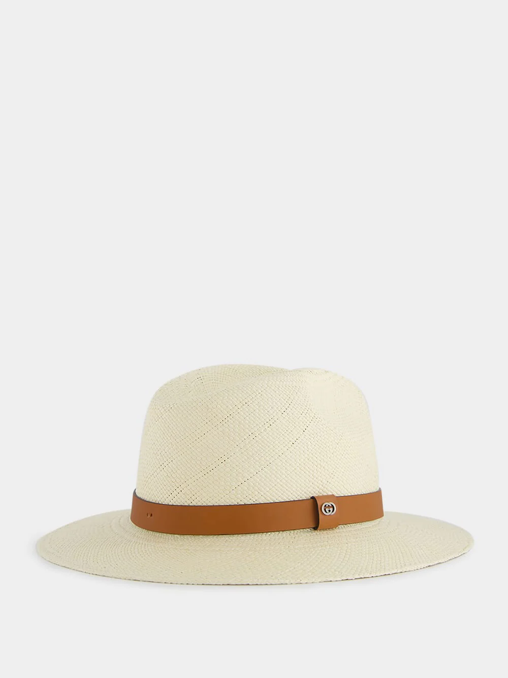 Raffia Wide-Brimmed Hat