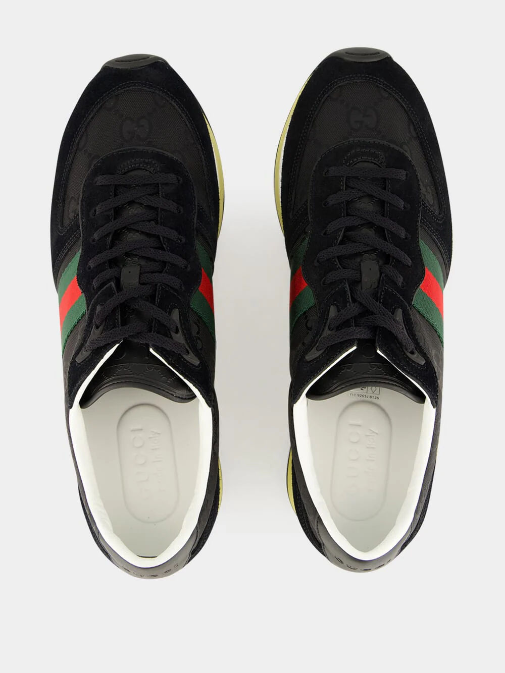 Re-Motion Trainers in Black GG Canvas - Image 4