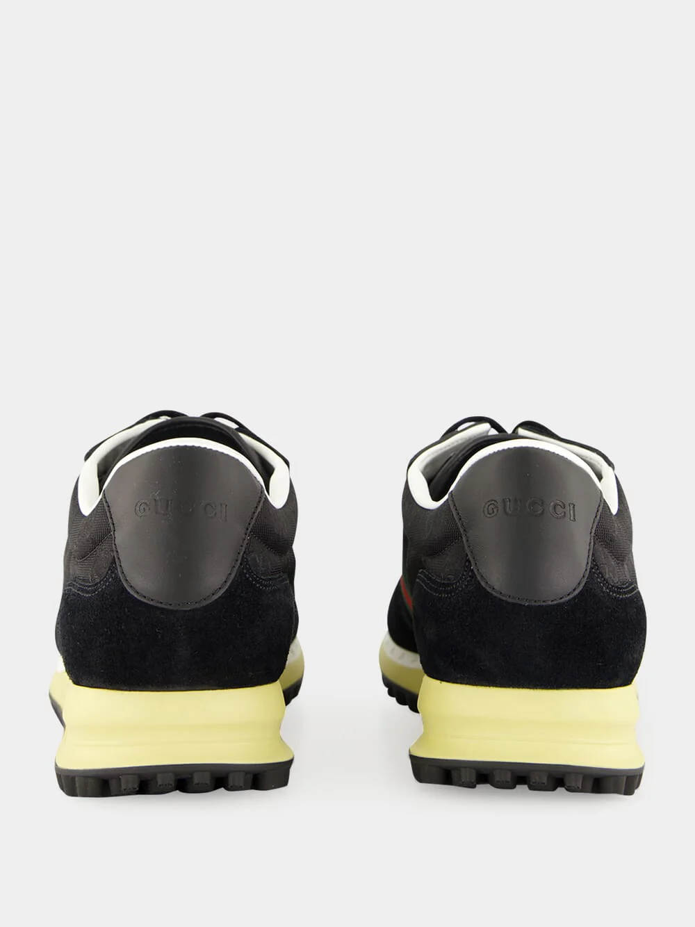 Re-Motion Trainers in Black GG Canvas - Image 5