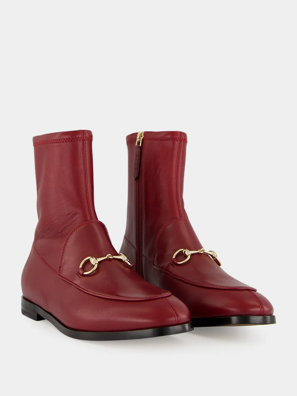 Rosso Ancora Leather Jordaan Ankle Boots - Image 3