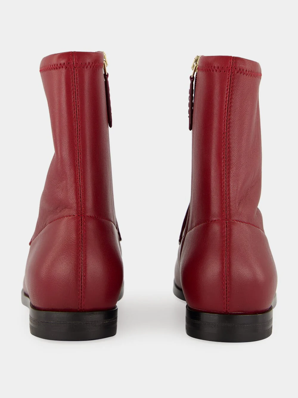 Rosso Ancora Leather Jordaan Ankle Boots - Image 5