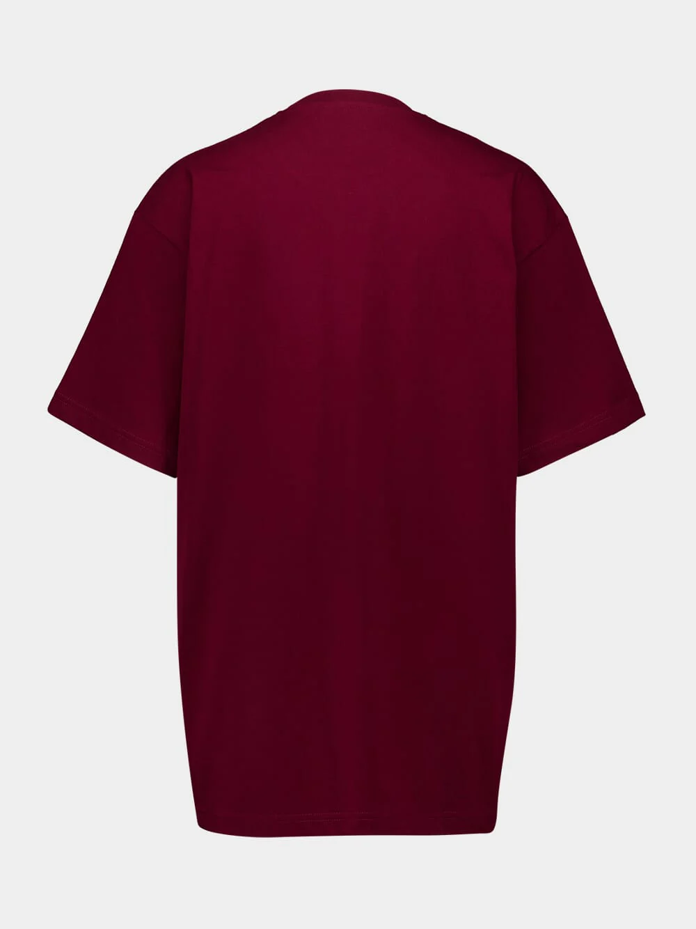 Rosso Ancora Red Cotton Jersey T-Shirt - Image 2