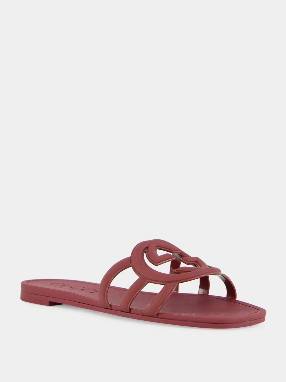 Rosso Ancora Red G Slide Sandals - Image 2