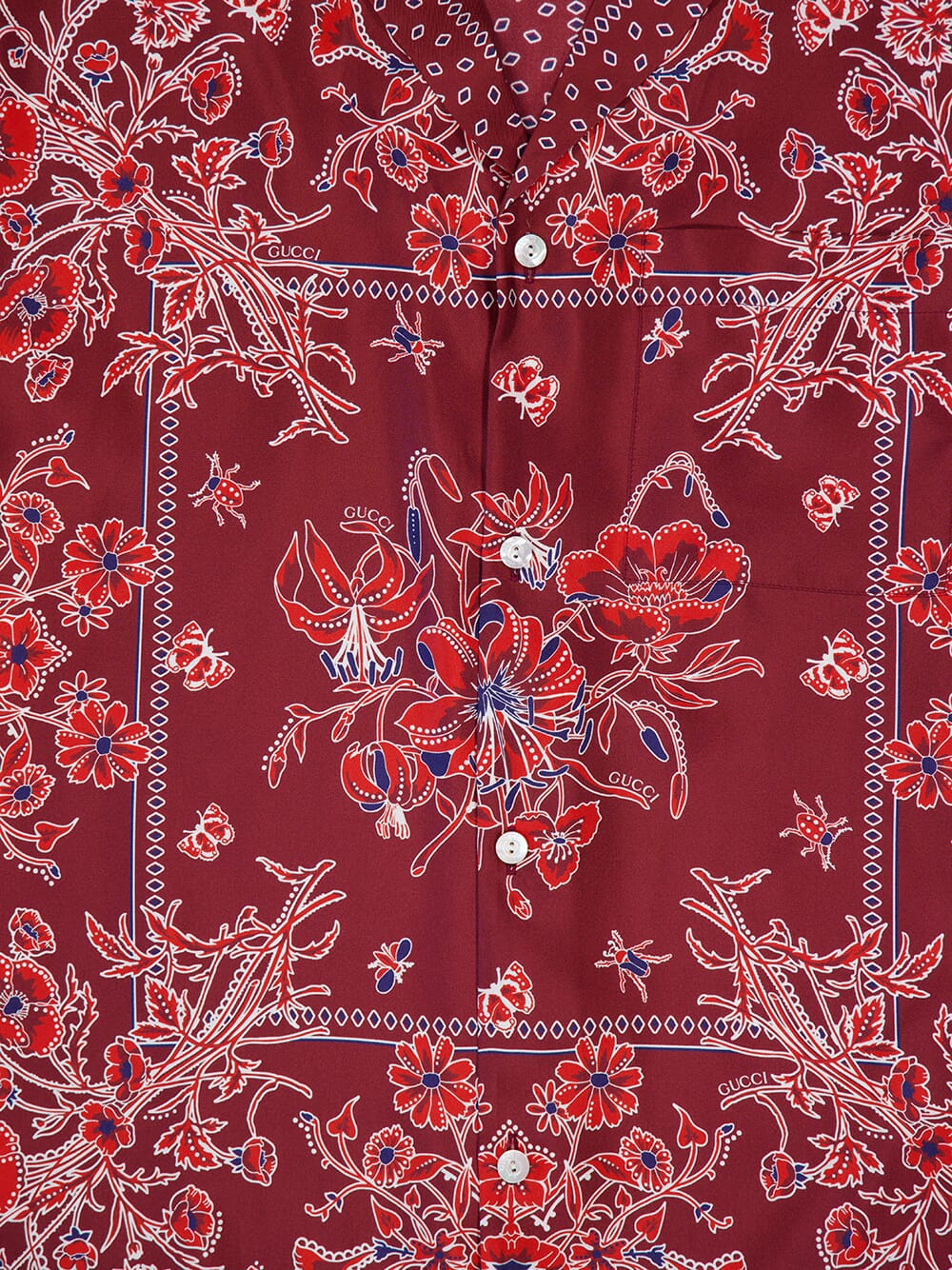 Rosso Ancora Silk Bandana Shirt - Image 4