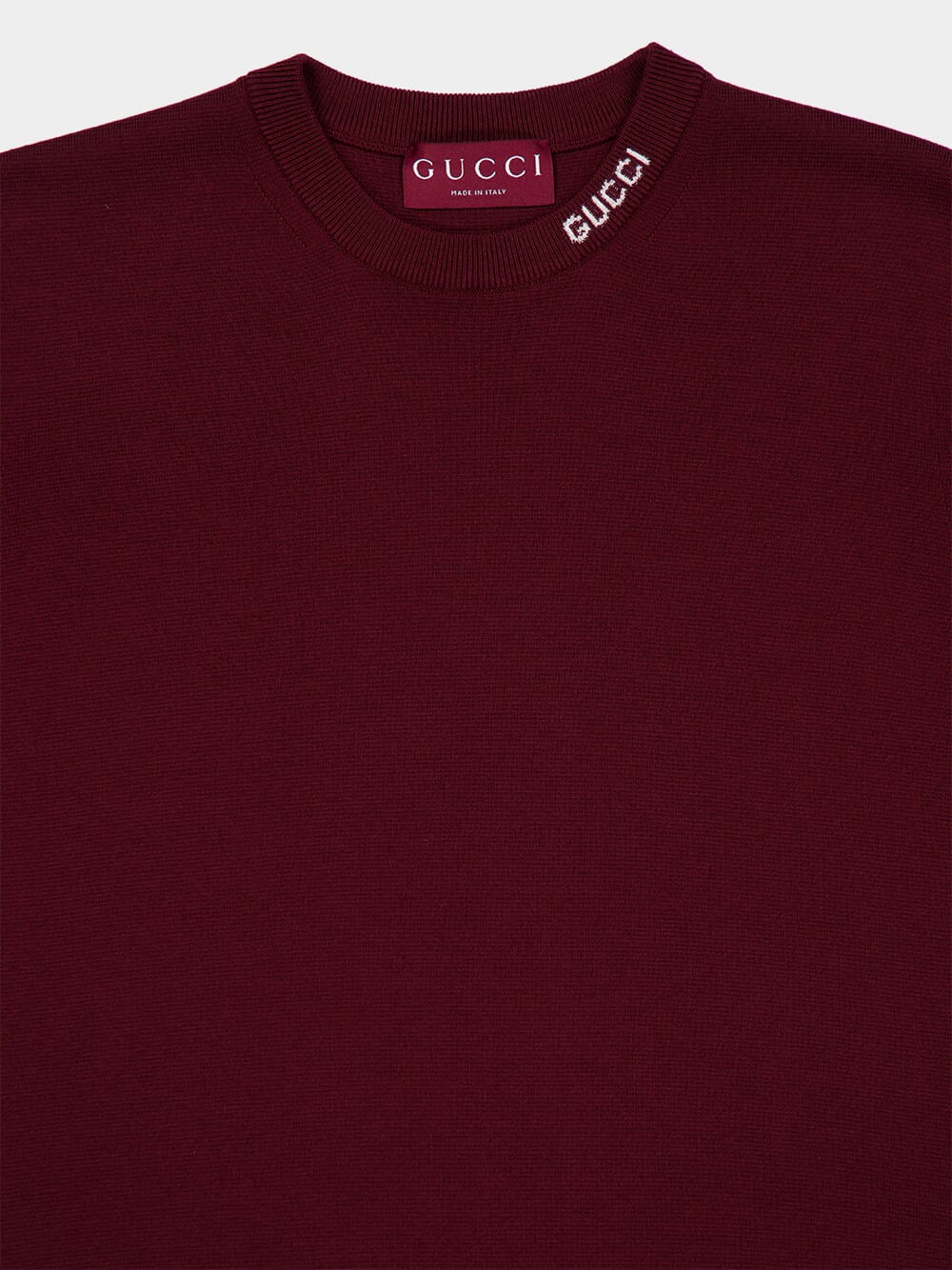 Rosso Ancora Silk Cotton T-Shirt - Image 3