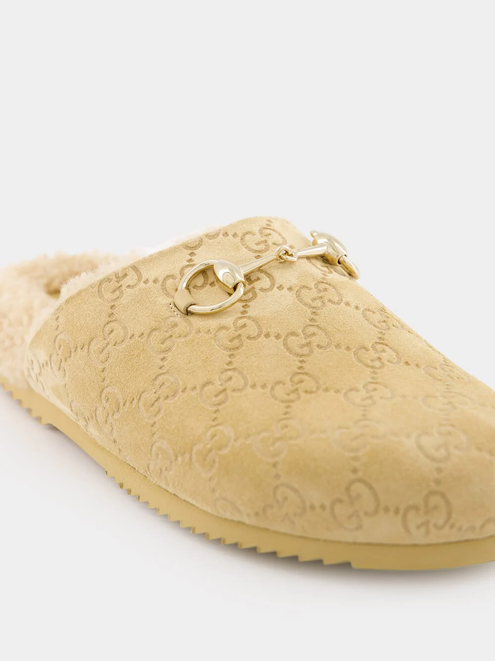 Beige Horsebit Mule - Image 6