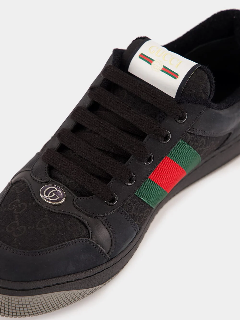 Black Men's GG Screener Sneaker - Image 7