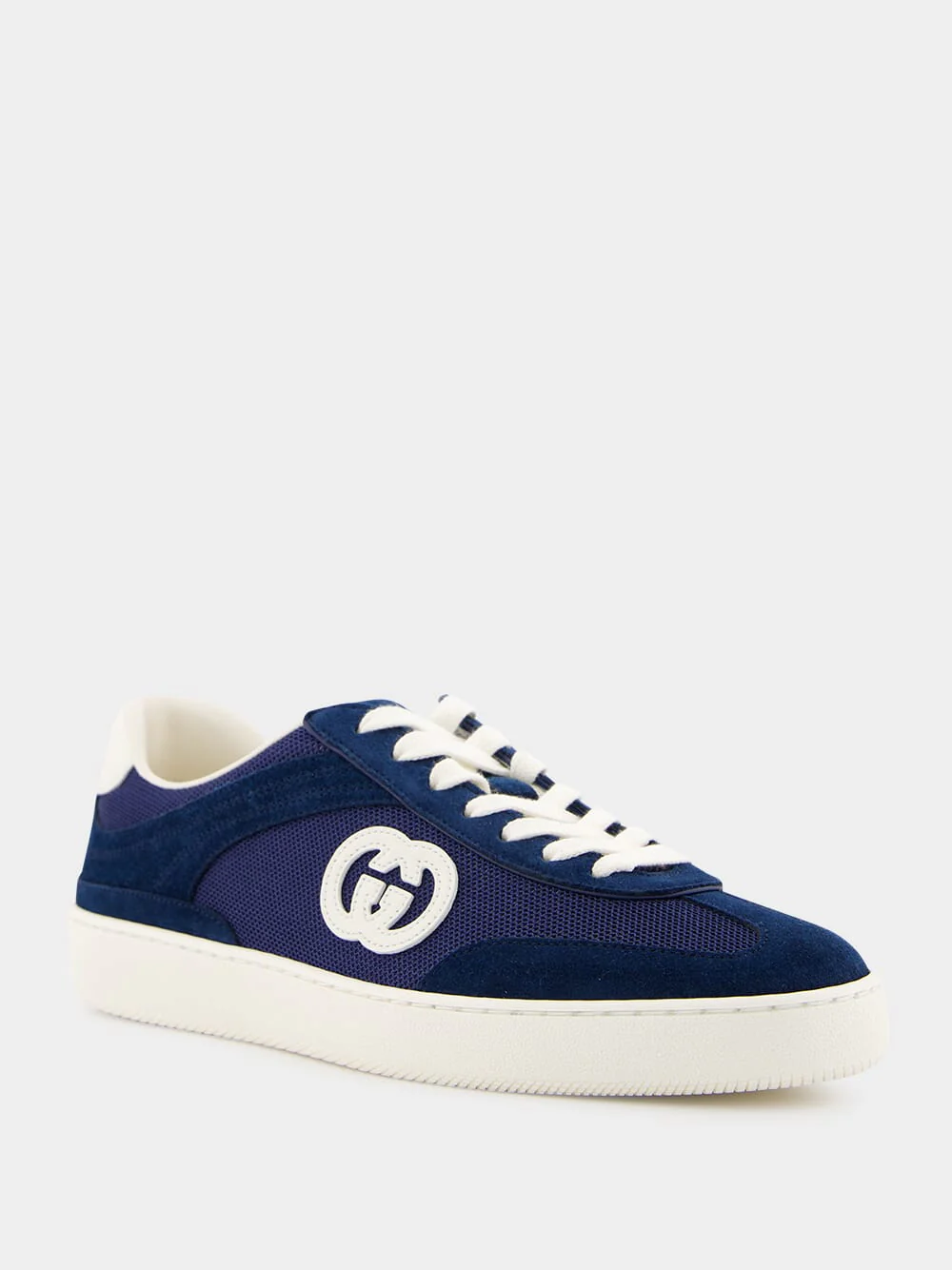 Blue Interlocking G Sneakers - Image 2