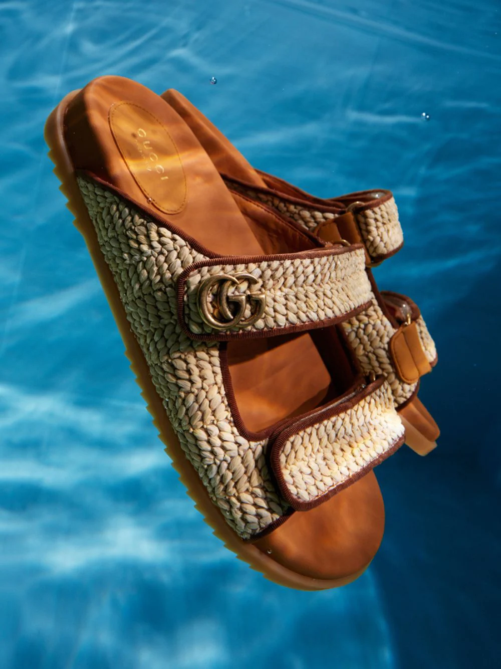 Double G Woven Sandals - Image 2
