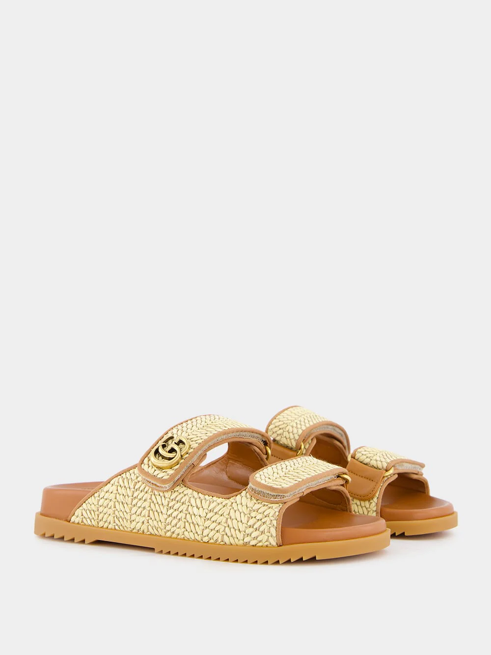 Double G Woven Sandals - Image 4