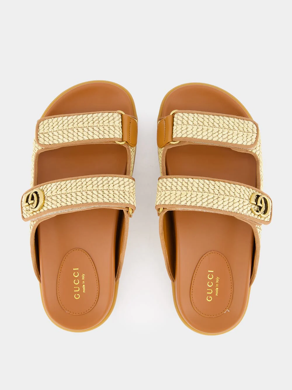 Double G Woven Sandals - Image 5