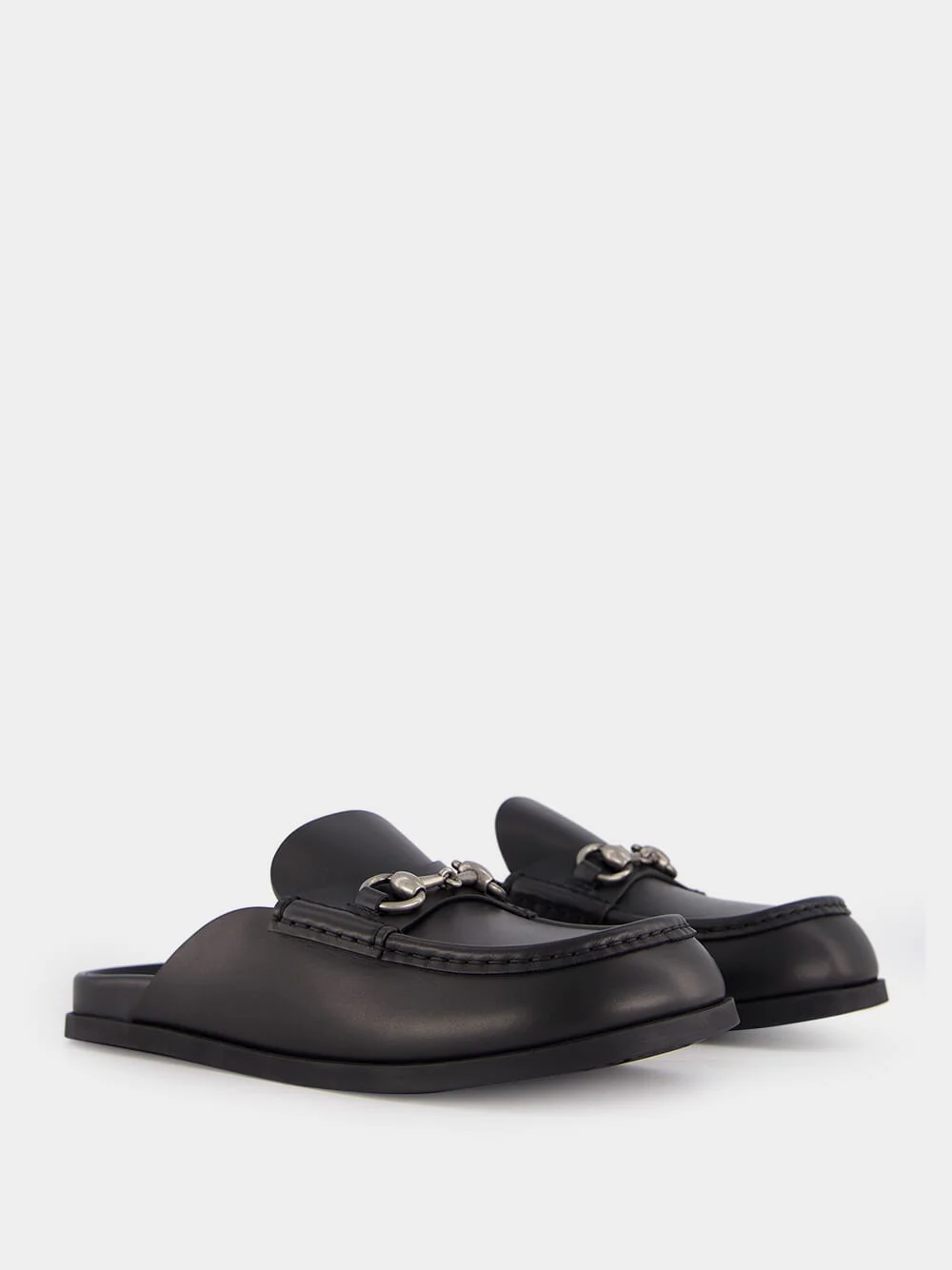 Flat Sierra Calfskin Mules - Image 3