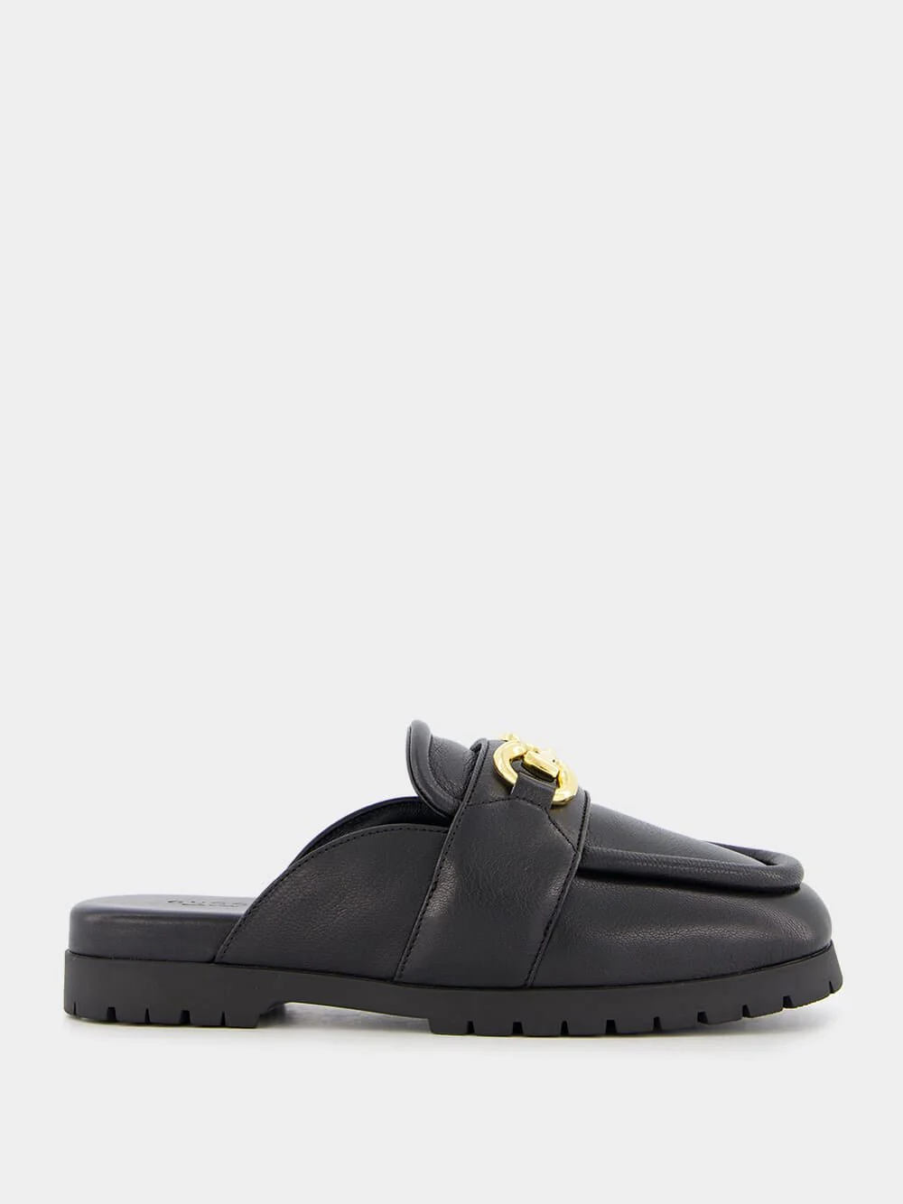 Horsebit Leather Mules