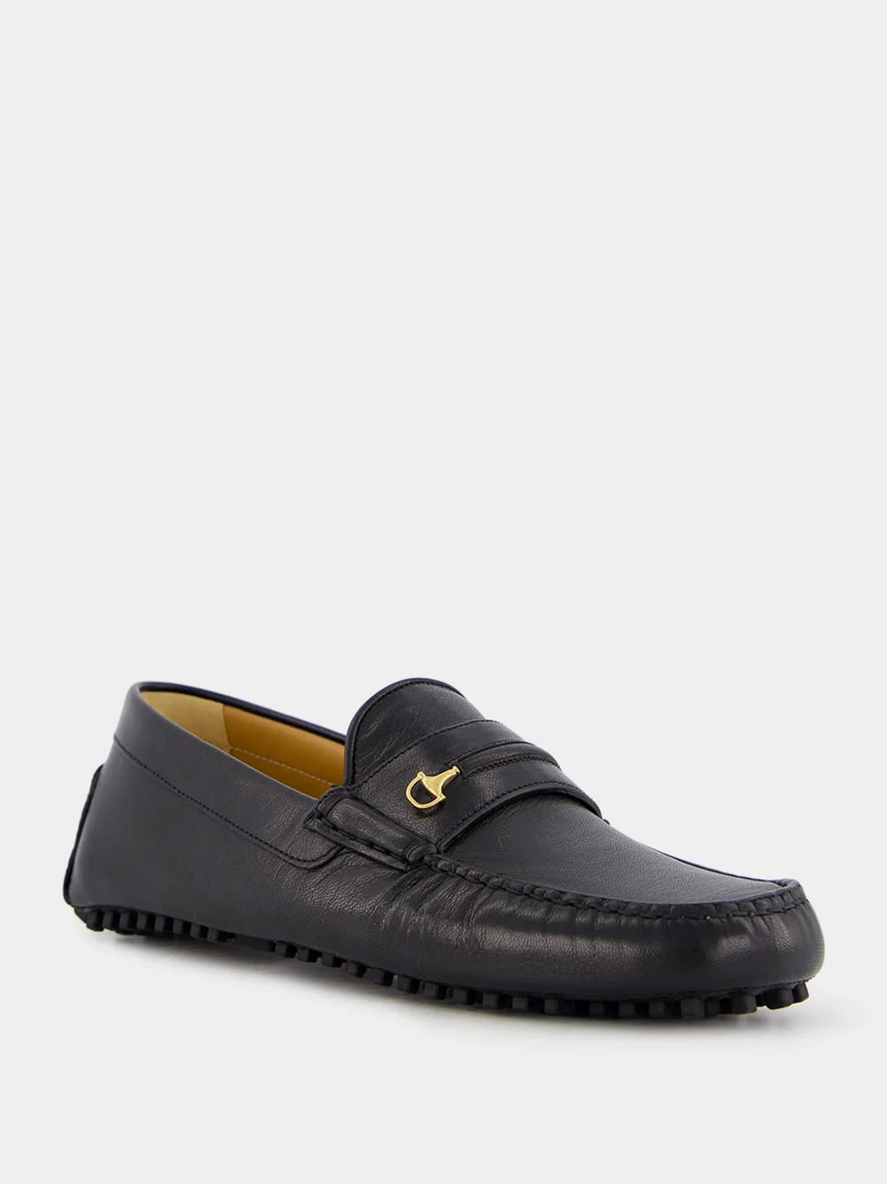 Horsebit Leather Square-Toe Loafers - Image 2